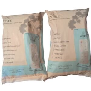 New Zomee Milk Bags for Baby